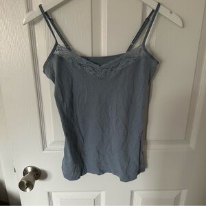 Blue/Gray Lace Cami
